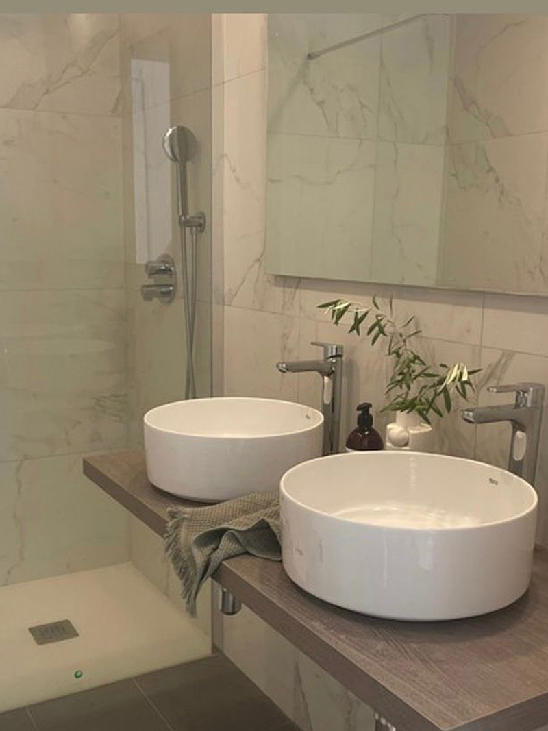 Vista baño de Ático en venta en Barcelona, calle Federico Rahola - ref00224