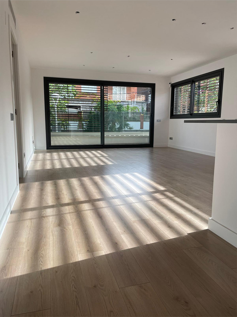 Vista salón comedor de Ático en venta en Barcelona, calle Federico Rahola - ref00224